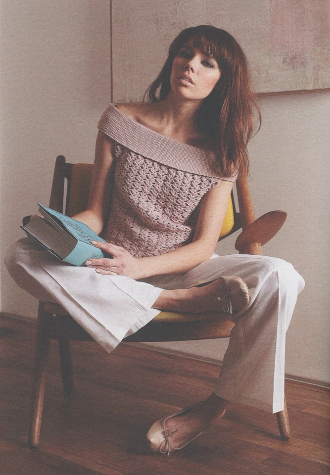 Simply Crochet - Debbie Bliss Crochet Pattern Book - 11 Designs for Women - Image 4 of 4