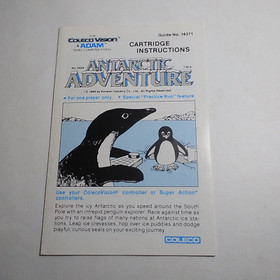 Antarctic Adventure Colecovision