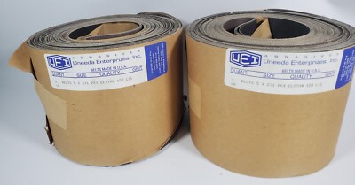4X Belts 5'' x 271'' PKX Cloth 120 Grit Sander Belt Abrasives Uneeda Enterprizes
