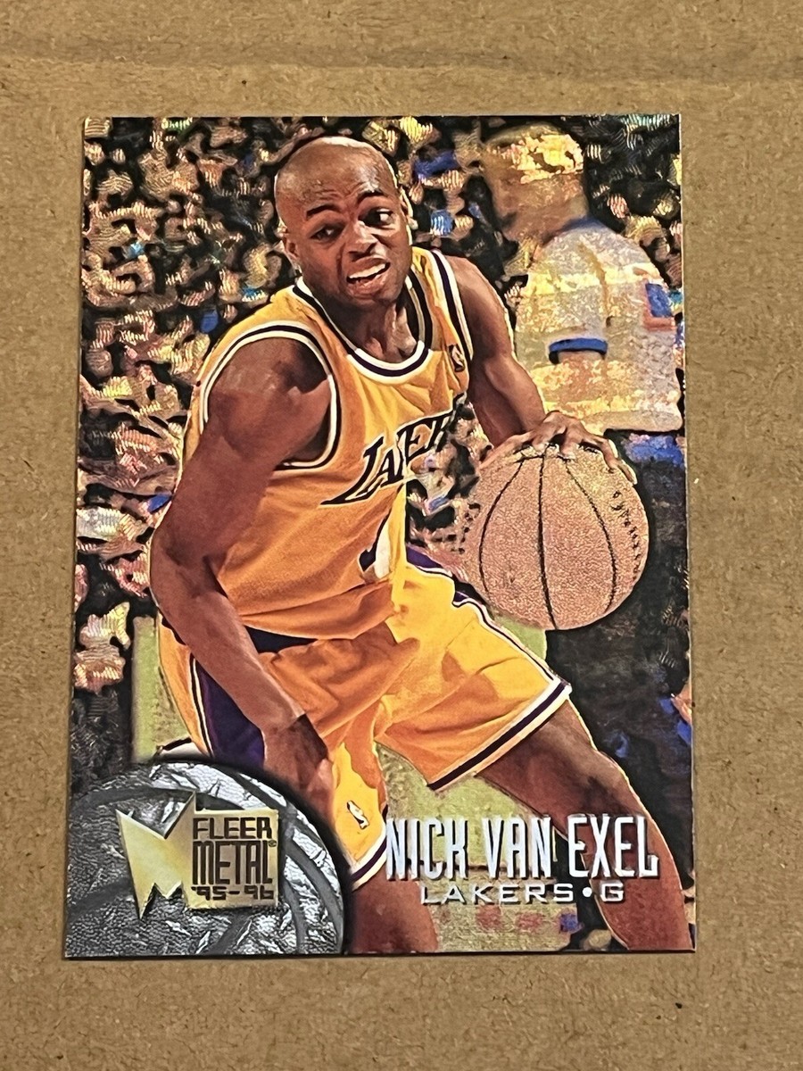 1995-96 FLEER METAL - NICK VAN EXEL LAKERS #55 | eBay