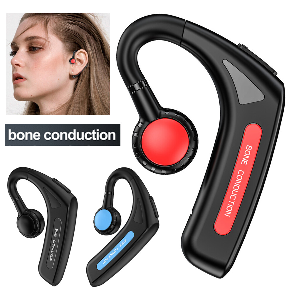 Bluetooth Headset Wireless Ear Hook Earphones Music Phone Earbud For Men Women