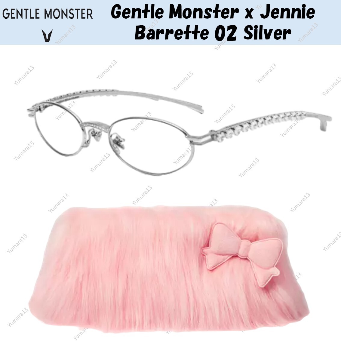 Gentle Monster x Jennie Jentle Salon Barrette 02 Silver Gentle Monster x Jennie Jentle Salon Barrette 02 Silver
