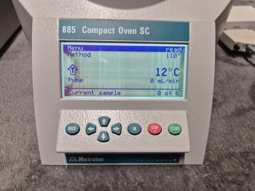 METROHM 917 Coulometer + 885 Compact Oven SC with usb dongle metrohm - Foto 17 di 22