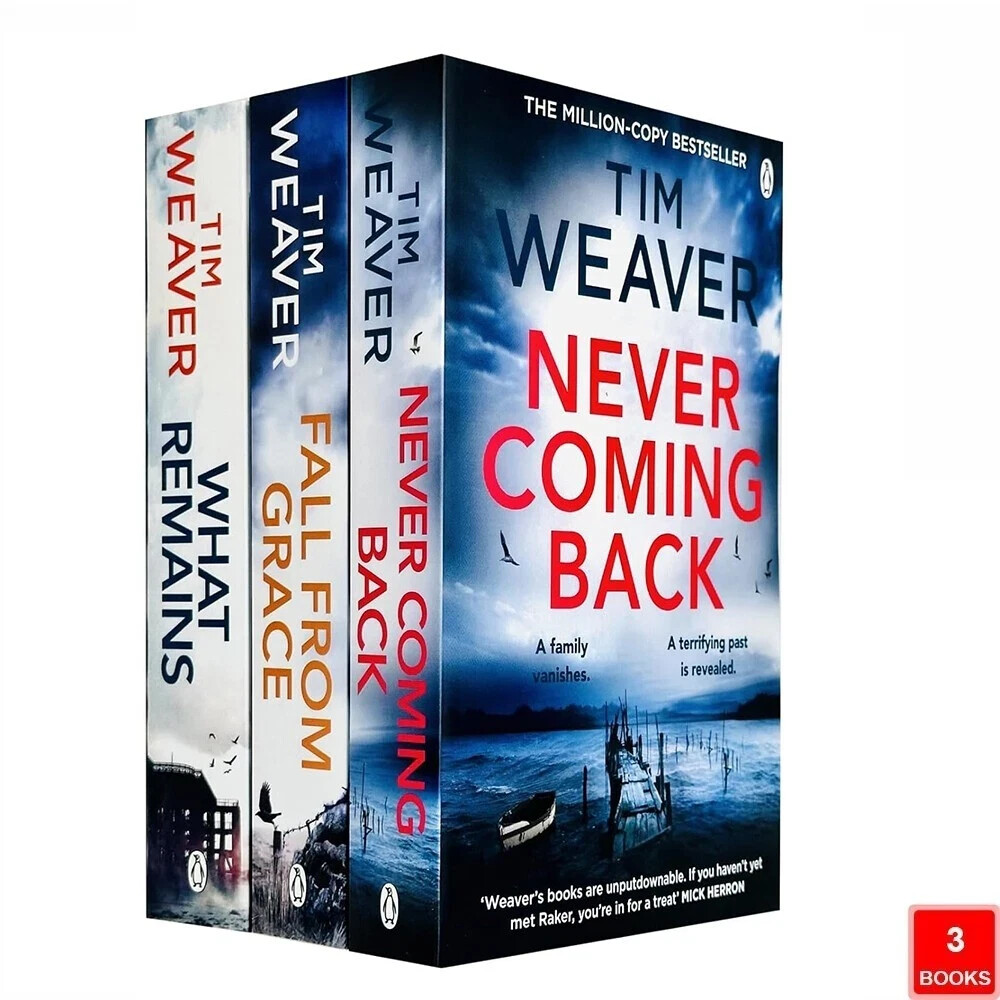 David Raker Series 4-6: 3 Books Collection Set By Tim Weaver Never Coming Back