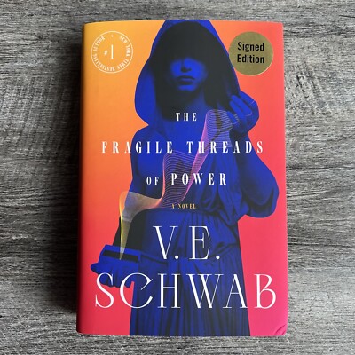 The Fragile Threads of Power SIGNED V. E. Schwab (2023,HC,1st/1st)  BRAND NEW