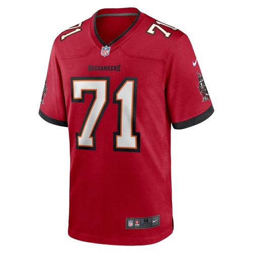 Tampa Bay Buccaneers Lorenz Metz #71 Nike Red Official NFL Player Game Jersey - 第 2/3 張圖片