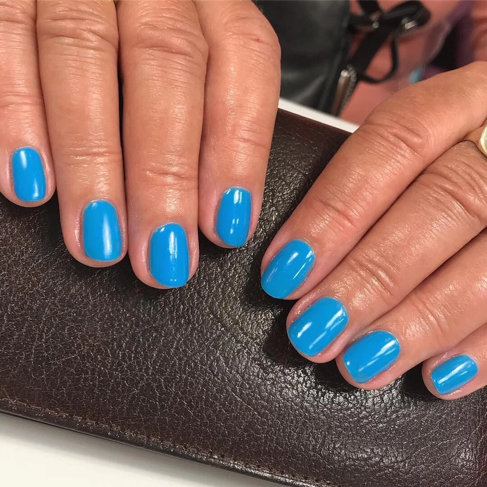 CND Shellac Digi-Teal 7,3 ml Neu Nagellack Top Super Qualität UV LED Gel - Bild 3 von 3