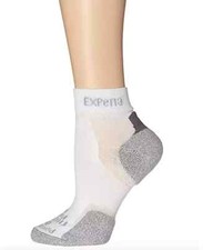 Thorlos Experia Men's White Mini Crew Cut 3-pair Pack Socks Size S L112454