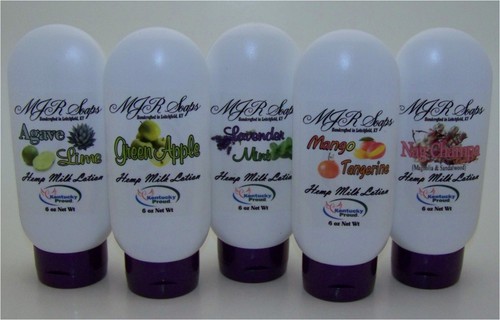6 oz Hemp Milk Lotion-CUSTOM SCENT-Coconut&Palm Free, Natural,Organic MJR Soaps - Picture 2 of 9