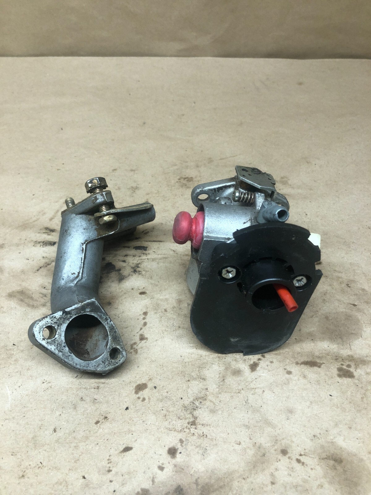 Tecumseh Carburetor & Intake Pipe Assembly 640303 eBay