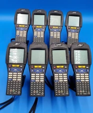 LOT OF 8/ AML 7221-0101 Mobile Handheld Computer Barcode Scanner