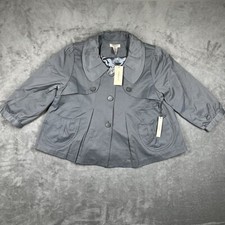 Vertigo Paris Swing Style Jacket Drizzle Gray Women’s Size Xl Style Vt30638