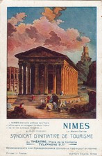 NIMES la maison carrée éd syndicat d'initiative de tourisme