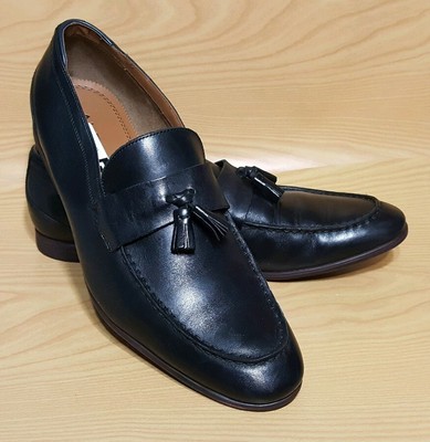 black casual dress shoes