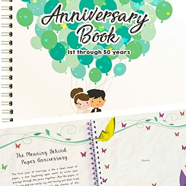 Wedding Anniversary Book Hardcover Journal To Document Anniversaries From The eBay