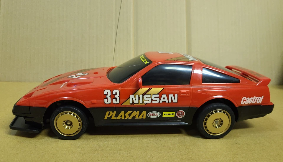 NIKKO RC BIG FAIRLADY 300ZX Red 1/16 scale Radio Control Vintage old stock 1984 - Image 3 of 4