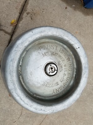 Pabst Brewing Company Beer Keg Milwaukee Wisconsin 6-53 97732  15.5 Gallons