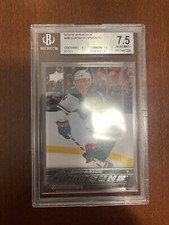 2015-16 Upper Deck Young Guns Rookie Card Gustav Olofsson BGS 7.5 w/ 2x 9s