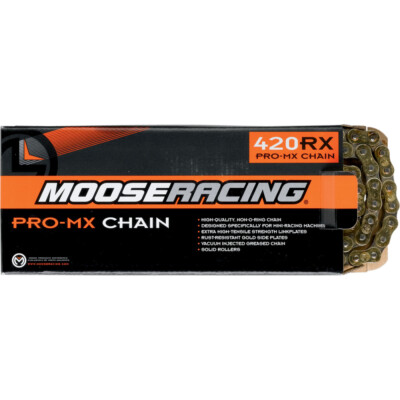 Moose Racing 420 RXP Pro-MX Chain (Gold) 420|120 links | M576-00-120