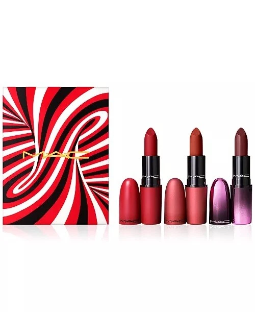 MAC 3 Pcs Hypnotizing Kiss Of Magic Lip Set, full Size,Created for Macys
Opens in a new window or ta