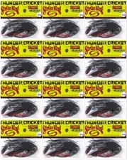 (12) Strike King 3/4 Oz Thunder Cricket Bladed Vibrating Jigs Black Widow New
