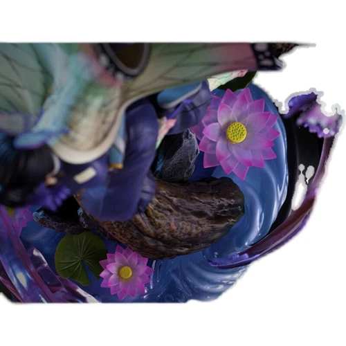 Statua Modellino Demon Slayer Kochou Shinobu PVC 36 cm Giocattolo Regalo Natale Nuovo - Foto 5 di 10