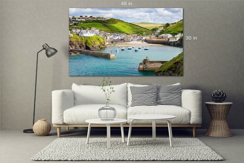 Port Isaac, the North Cornwal Coast Canvas Wall Art Picture Print - Picture 7 of 16