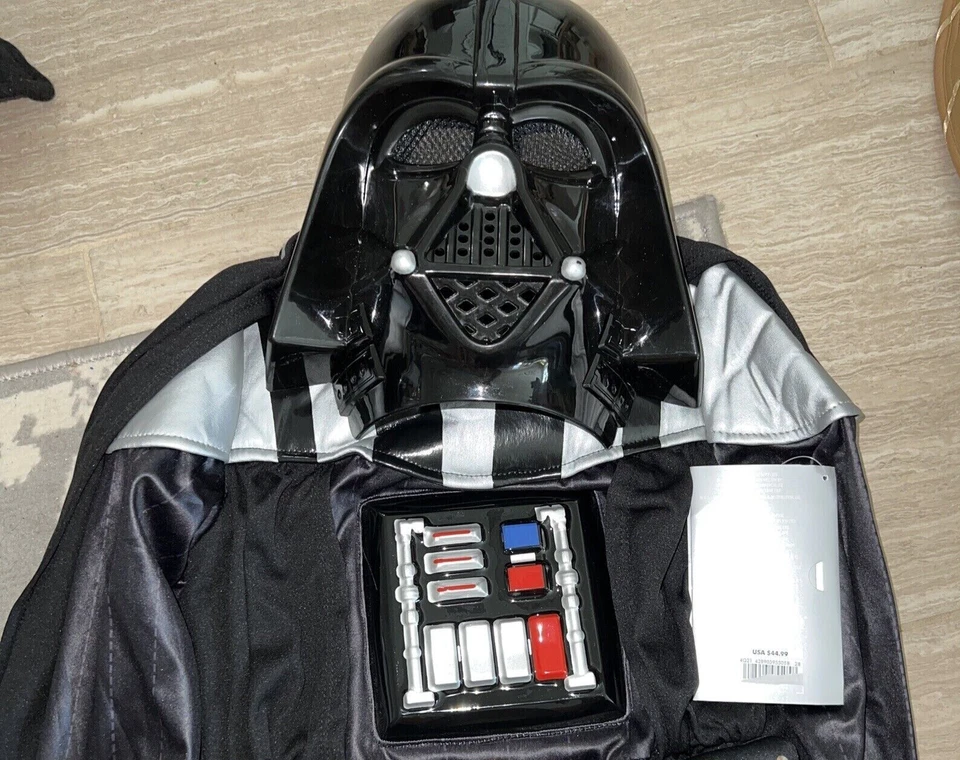 Disney Store Darth Vader Costume Sith Lord Star Wars Extra Large 11 12 Light up - Image 2 of 4