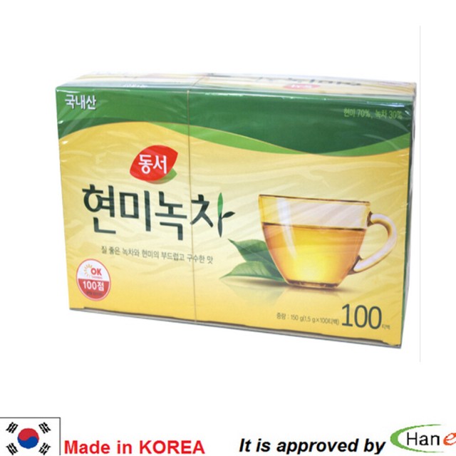 Korea DongSuh Traditional Brown Rice Hot Tea 1.5g X 100 Tea Drink