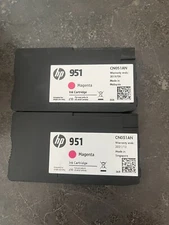 Two New HP 951 (CN051AN) Magenta Ink Cartridges