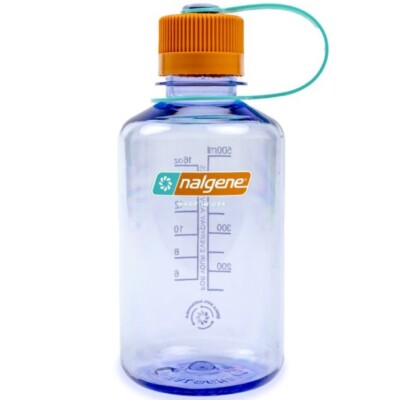 Nalgene Sustain 16oz Narrow Mouth Bottle (Amethyst) Recycled Reusable