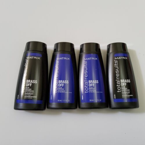 Lot Of 2 Sets-Matrix Total Results Brass Off Shampoo & Conditioner - 1.7 oz - Picture 1 of 5