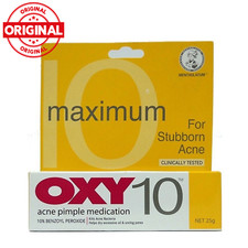 1 X OXY 10 10 Benzoyl Peroxide 25g Stubborn Acne Pimple Spot Control Treatment