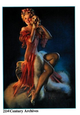#4 Jane Frazee, Pinup Trading Card