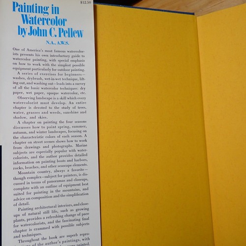 Painting in Watercolor - John Pellew - HBDJ 160pgs - Picture 12 of 14