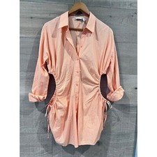 Asos design shirt dress with cut out sides size 6