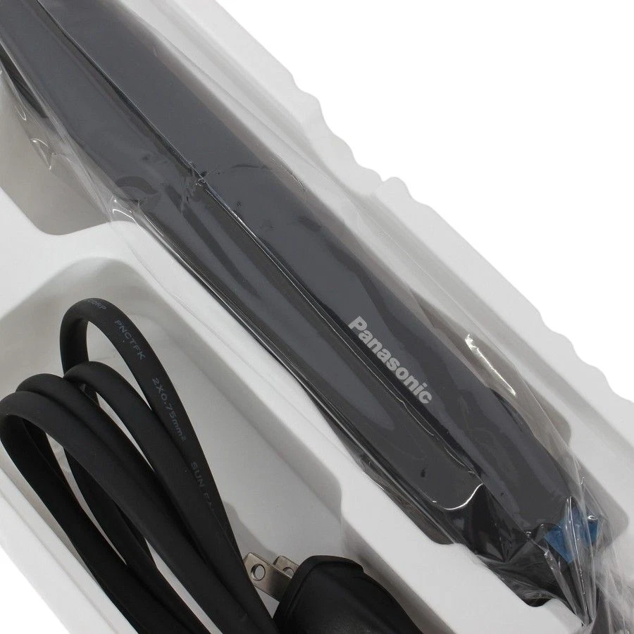 Прямой утюг Panasonic EH-HS0J-K nano уход черный AC100-120 V/220-240 V - Изображение 4 из 4