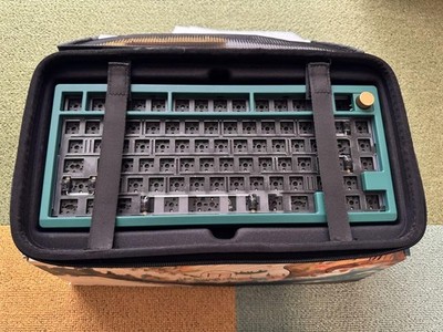 Meletrix Zoom75 tri-mode Keyboard Wild Green (poach broken) Tested