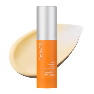 SUMSAE Pure Vitamin C Serum  Korean Skincare with Vitamin 10.5%, Waterless No...