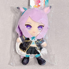 Uma Musume Pretty Derby Chibi Plush Mejiro McQueen 16 cm Japan New