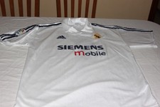 CAMISETA VINTAGE REAL MADRID CENTENARIO MARCA ADIDAS T/XL DORSAL  Nº 7 RAUL