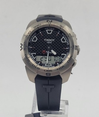 * Tissot T-Touch Expert Titanium 43.6mm Men's Black Watch T0134204720100