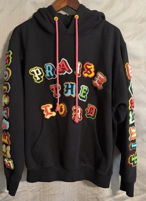 Elevation Worship Praise The Lord Patch Hoodie Sweatshirt Religious Sz Medium