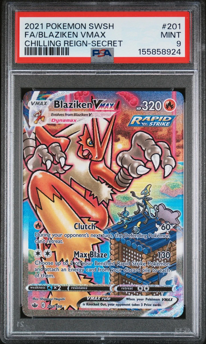 pokemon vmax cards ebay Blaziken VMAX Pokémon TCG Cards for sale