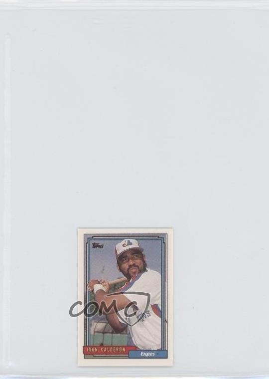 1992 Topps Micro Box Set Ivan Calderon #775 3bz