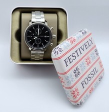 Fossil Herren Armbanduhr Rhett BQ2851 | 42mm Multifunktion Edelstahl | NEU OVP