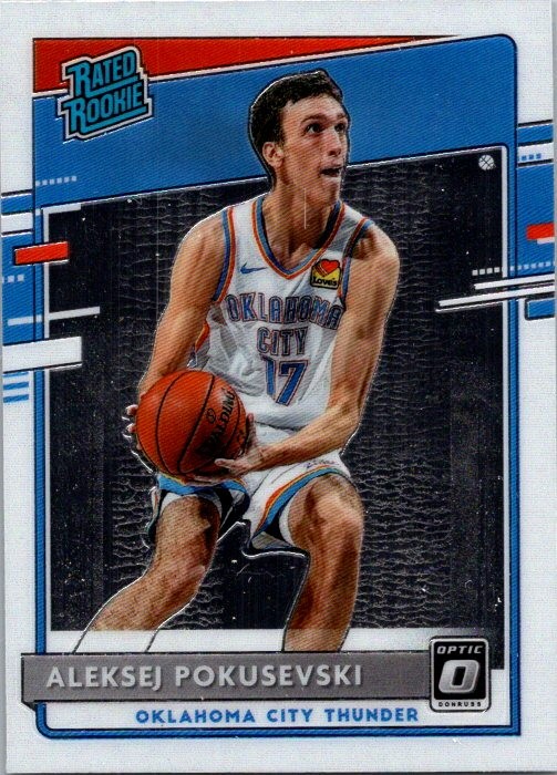 2020-21 Donruss Optic #167 Aleksej Pokusevski