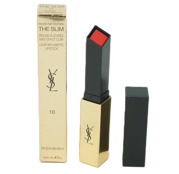 Yves Saint Laurent Rouge Pur Couture The Slim Leather Matte Lippenstift 2,2G Cor-image