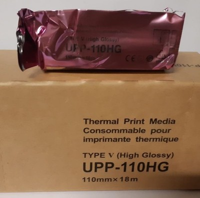 Thermo Transfer Papier Type V für Sony UPP-110HG UP X898MD D898MD D898DC 1 Rolle