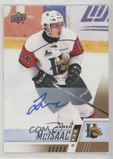 2017-18 Upper Deck CHL Auto Jared McIsaac #91 Auto lb9